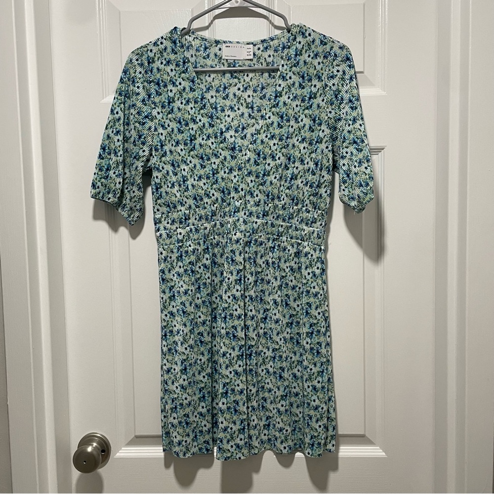 ASOS Floral V-Neck Mini Dress